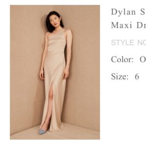 BHLDN Oyster Dylan Dress